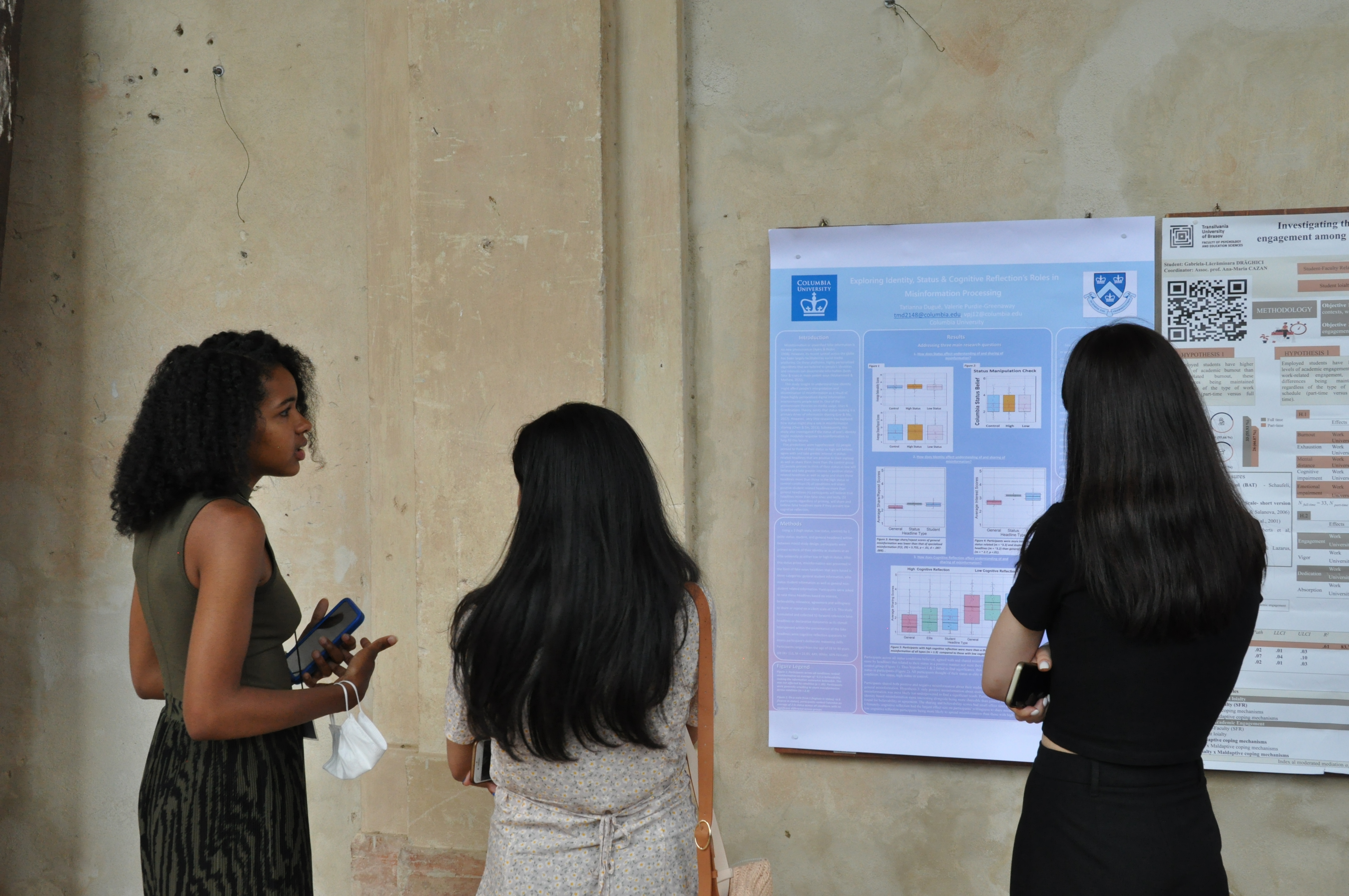 Me presenting my undergraduate honors research at a conference in Siena, Italy